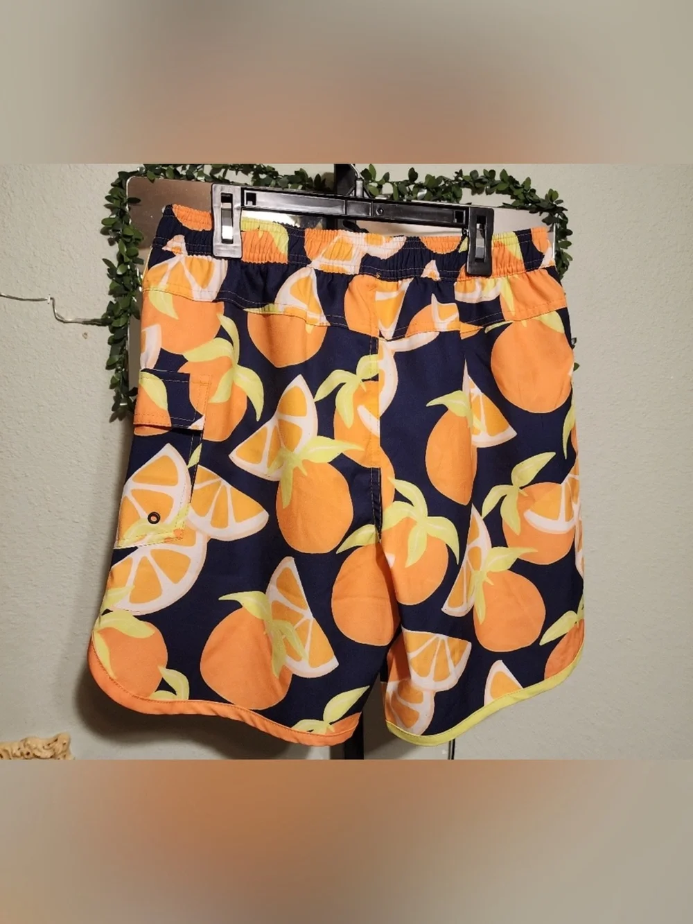 Sovereign Code Kids Swim Trunks - Orange and Yellow